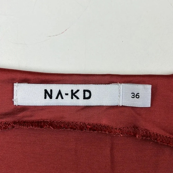 SOLD Na-kd Slip Dress  with Side Slits - Picture 4 of 9